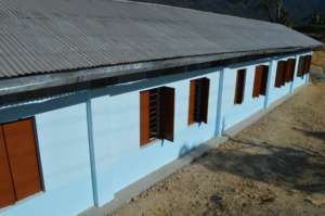 We built five new classrooms for Seti Devi.