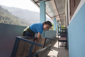 We're also providing furniture to equip the rooms
