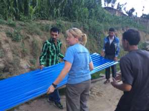 Distributing Shelter Materials