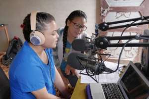 Her Farm women prepare for disaster radio station
