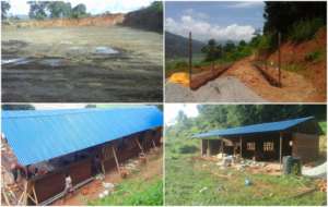 Collection Centre construction