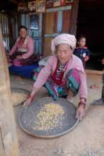 Preparing a meal