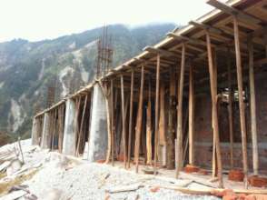 Tarkegjang school under construction