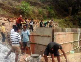 Irrigation construction