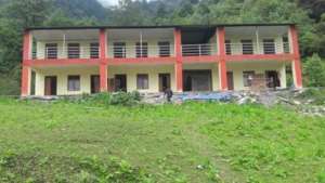 Tarkegyang school near completion