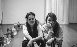 Master-class leaders Darya and Marishka