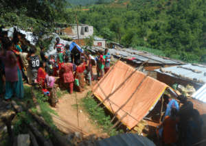 Relief to Nepal earthquake victims