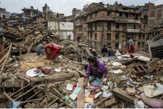 Relief to Nepal earthquake victims