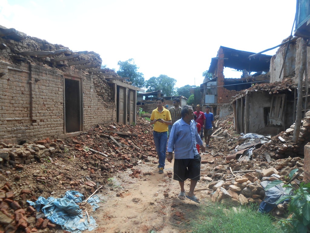 Relief to Nepal earthquake victims