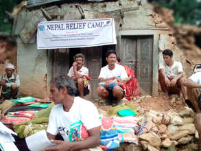 Nepal Relief Camp