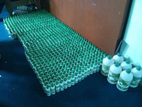 Chlorine solution ready for distribution