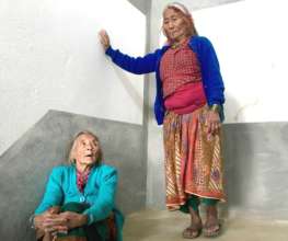 At the Care Women Nepal health camp in Dhankuta