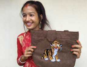 Poojah's father disappeared during the conflict