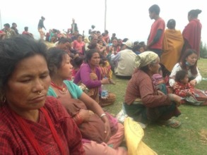 Blanket Distribution in Naya Gaon Village