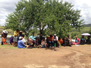 Meeting in Thaba Tseka District