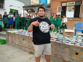 Jed, our technical expert for Nepal initiative