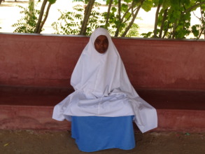 One of the girls beneficiaries