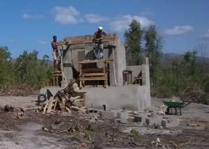 Latrine in progress 2