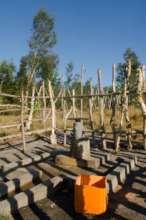 New well head in place