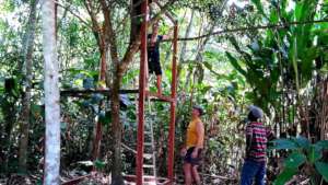 Some of the work in action for Aza-Sita