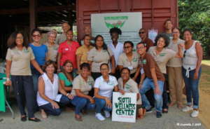 Volunteers, board members and staff of the GHFS