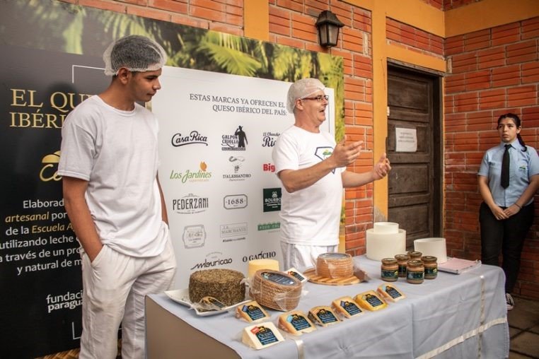 The cheese department is on display!