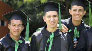 Students Celebrate in San Pedro