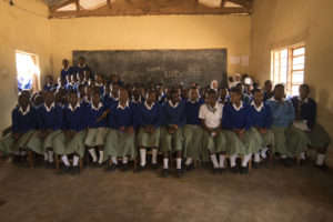 Our Tanzanian students eager to learn