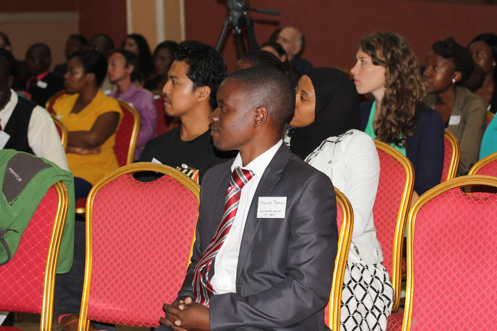 Discussion participants at a screening in Lilongwe