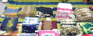Scarves at the Market!