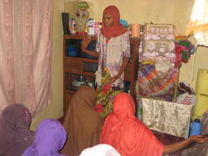 Halima teaching