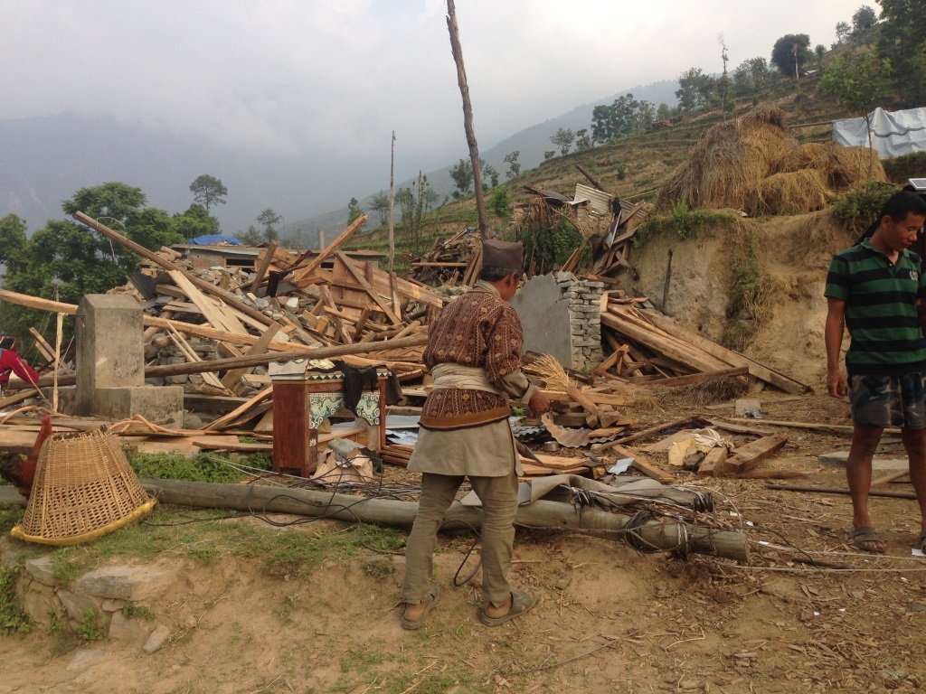 Earthquake relief for remote villages of Nepal