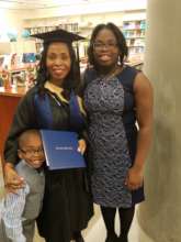 Natacha with her children