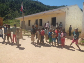 Pupils at the Ambala Primary School.