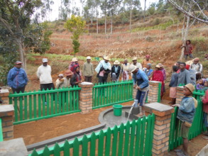 Completed borehole in Seranana I :)