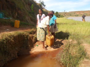 Villagers suffer from drinking contaminated water