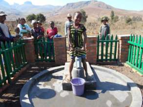 Clean water for Manamisoa!