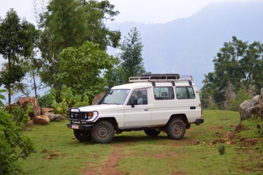 HOPE staff & materials arrive so work can begin