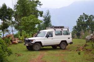 HOPE staff & materials arrive so work can begin