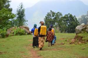 Counting the days to end their walk for water