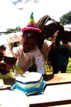 11 Patience with her mother at the farewel party.jpg