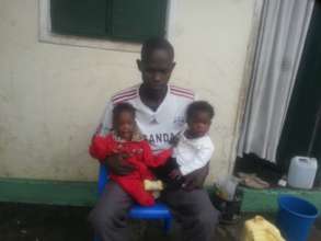 Twins reunited with their Father