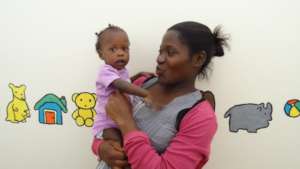 Baby P with social worker