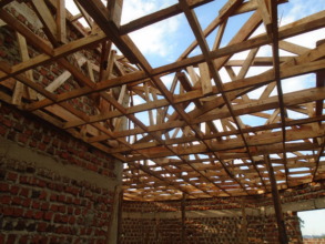 Roof inside view.