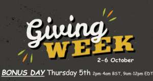 Bonus Day during Giving week