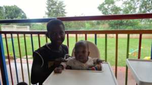Teen Mum and daughter, both living at Nafasi.