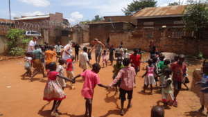 Community Support Programme, play time.