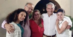 Maria and her team celebrating the finalized BP