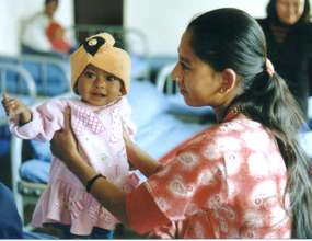 Anika after 4 weeks at the NRH