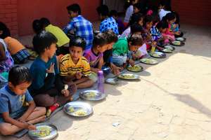 NYF provides hearty lunch for earthquake survivors